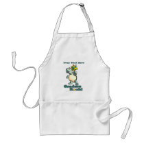 Turtle “2nd Graders Rock” Design aprons