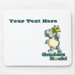 Turtle “2nd Graders Rock” Design Mouse Pads