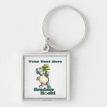 Turtle “3rd Graders Rock”  Design Key Chain