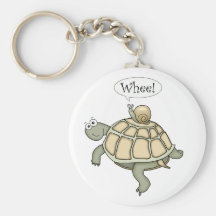 turtle and snail Whee! Key Chain