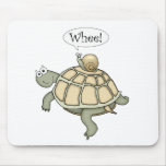 Turtle and snail Whee! Mouse Pads