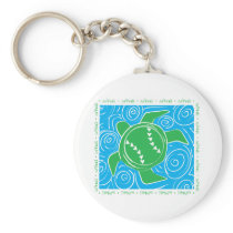 Turtle Beach Softball Key Chain