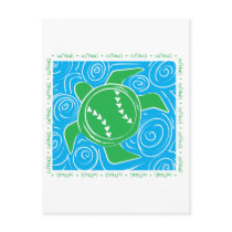 Turtle Beach Softball Postcard