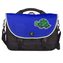 Turtle; Blue Commuter Bags