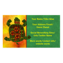 Turtle Business Card Templates