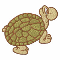 Turtle embroidered men's t-shirt