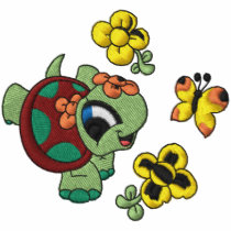 Turtle Embroidered Shirt
