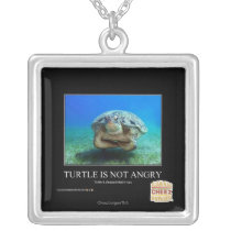 Turtle Is Not Angry Pendant