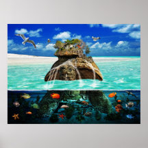 Turtle Island Fantasy Secluded Resort Poster