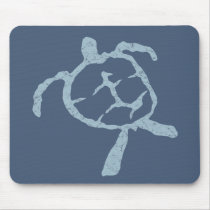 turtle-light blue mousepads