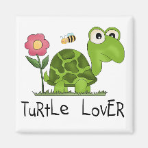 Turtle Lover Tshirts and Gifts Magnets