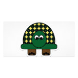 turtle personalized photo card