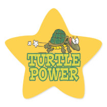 turtle power cute turtle cartoon star stickers