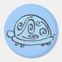 Turtle Refrigerator Magnets