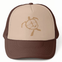 turtle-tan trucker hat