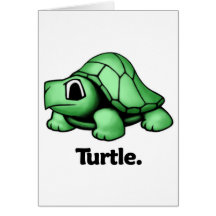 Turtle Turtle. Greeting Card