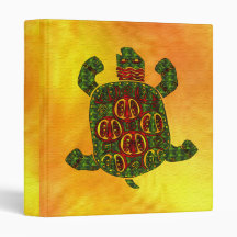 Turtle Vinyl Binder