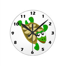 Turtle Wall Clock