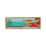 Tuscan Diva Profile Card.. Business Card Template