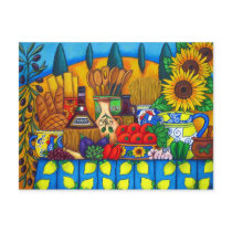 Tuscany Delights Post Card