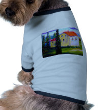 Tuscany Farm House Doggie Tee