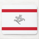 Tuscany, Italy flag Mousepads