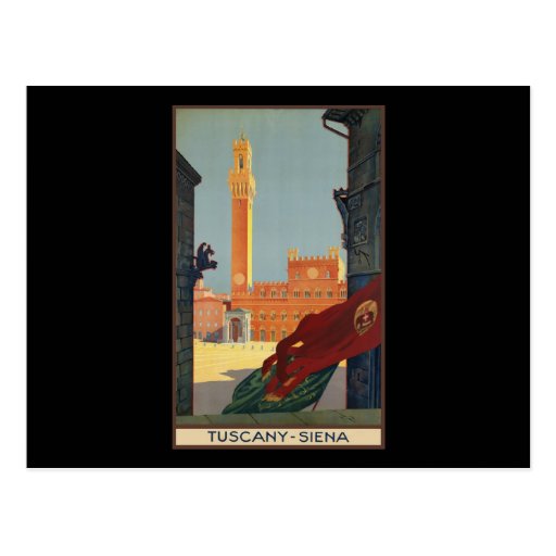 Tuscany Siena Post Cards