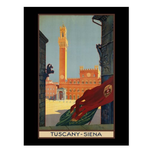 Tuscany Siena Post Cards