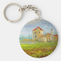 Tuscany Village Palette Key Chain