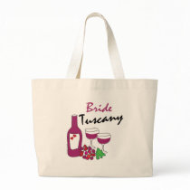 Tuscany Weddings, Bride Canvas Bag