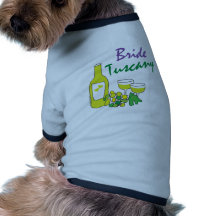 Tuscany Weddings, Bride Dog Tshirt