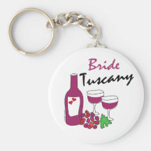 Tuscany Weddings, Bride Key Chains