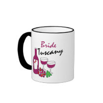 Tuscany Weddings, Bride Mug