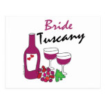 Tuscany Weddings, Bride Postcards