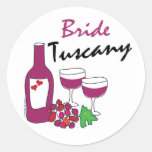 Tuscany Weddings, Bride Sticker
