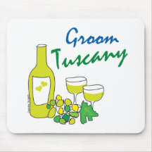 Tuscany Weddings, Groom Mouse Pads