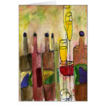 Tuscany Wine Greeting Card