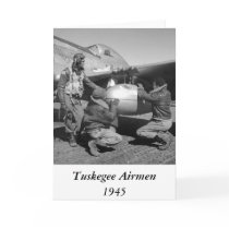 Tuskegee Airmen, 1945 Greeting Cards