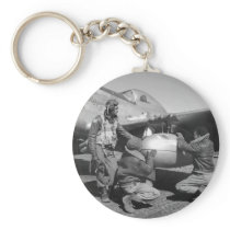 Tuskegee Airmen, 1945 Key Chain