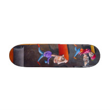 Tutti in strada! custom skate board