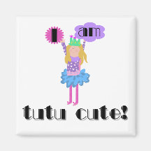 Tutu Cute Ballerina Magnet
