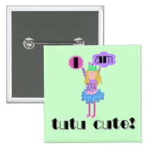 Tutu Cute Ballerina Pins