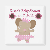 Tutu Cute Elephant Magnet/Keepsake/Party Favour
