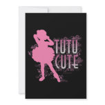 Tutu Cute party or recital invitation