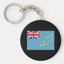 Tuvalu Flag Keychains