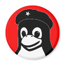 Tux Guevara Magnets