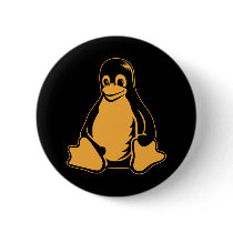 Tux Penguin - (Linux, Open Source, Copyleft, FSF) Pin