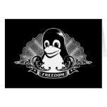 Tux Penguin - (Linux, Open Source, Copyleft, FSF) Card