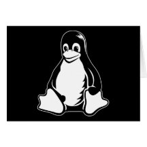Tux Penguin - (Linux, Open Source, Copyleft, FSF) Card