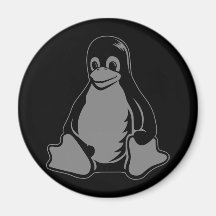 Tux Penguin - (Linux, Open Source, Copyleft, FSF) Refrigerator Magnets